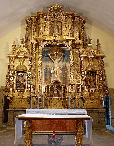 Altar maior iglesia